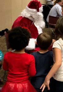 Making Christmas Bright 2019 - Children with Santa